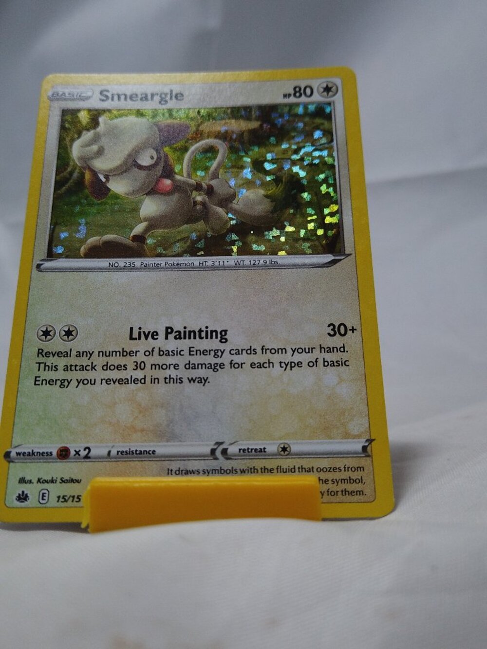 Pokemon Smeargle 15/15 McDonald's Collection 2022 Holo None VLP